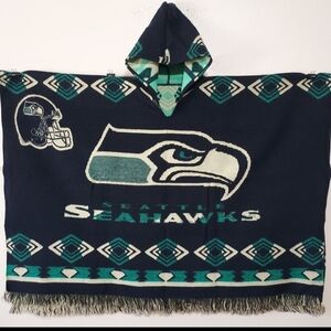 Seattle Seahawks Hooded Poncho